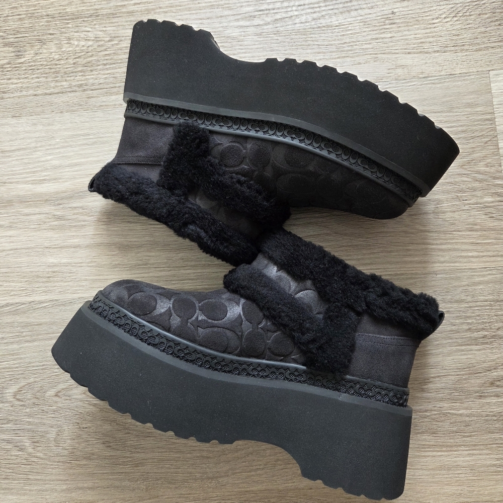 Coach Women's Christina Pull-On Booties - Picture 4 of 12